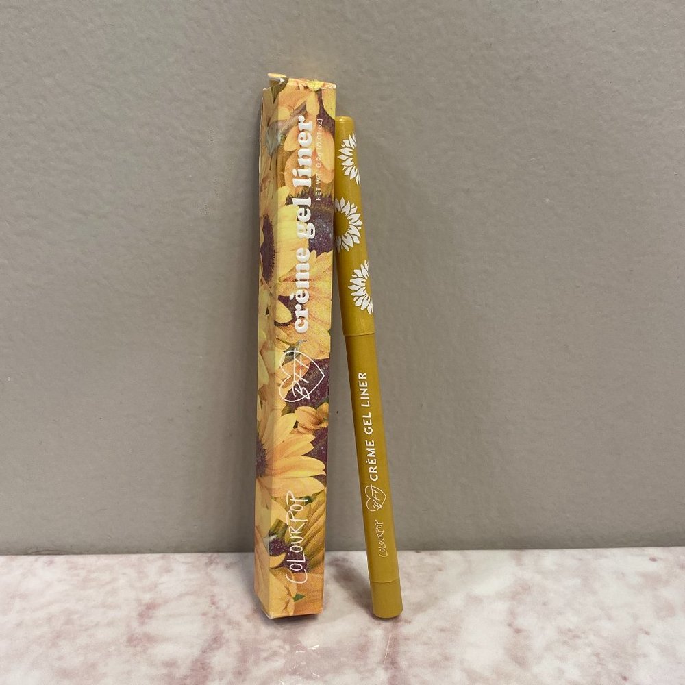 Colourpop Cosmetics Subzero Creme Gel Liner Gold